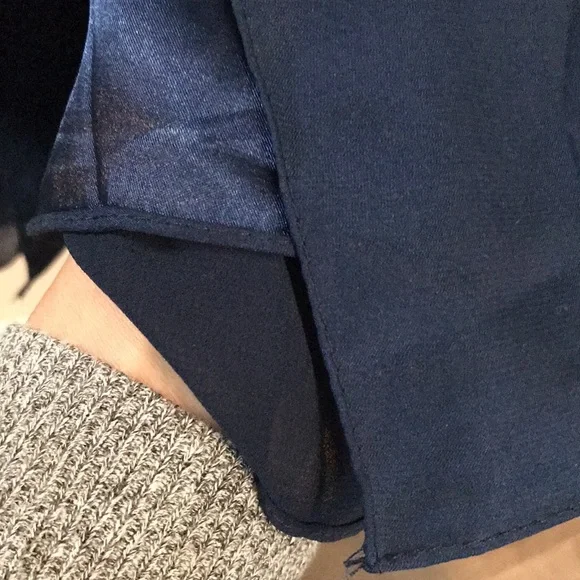 Ocean of Elegance Navy Maxi Dress. Prom! - Picture 10 of 12